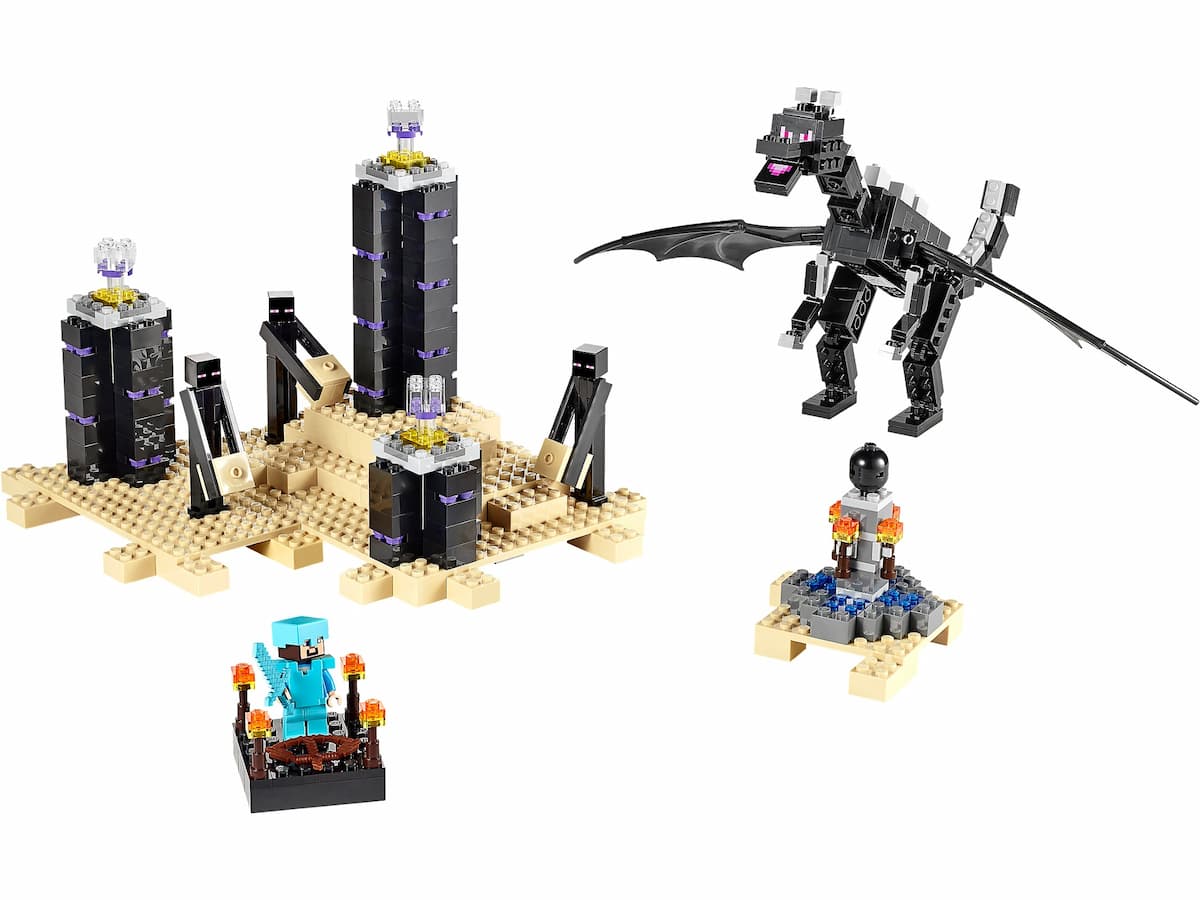The Ender Dragon LEGO set (#21117-1)
