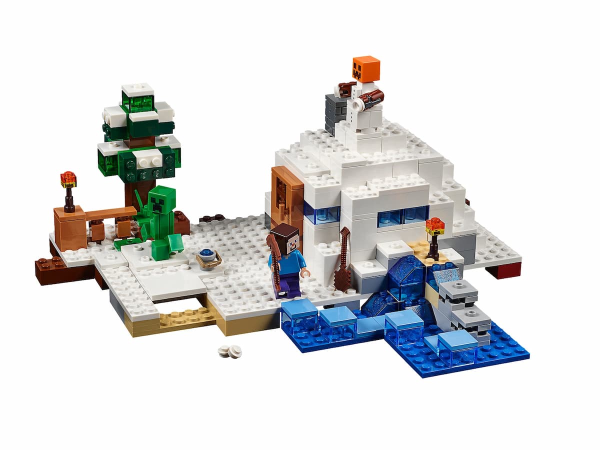 The Snow Hideout LEGO set (#21120-1)