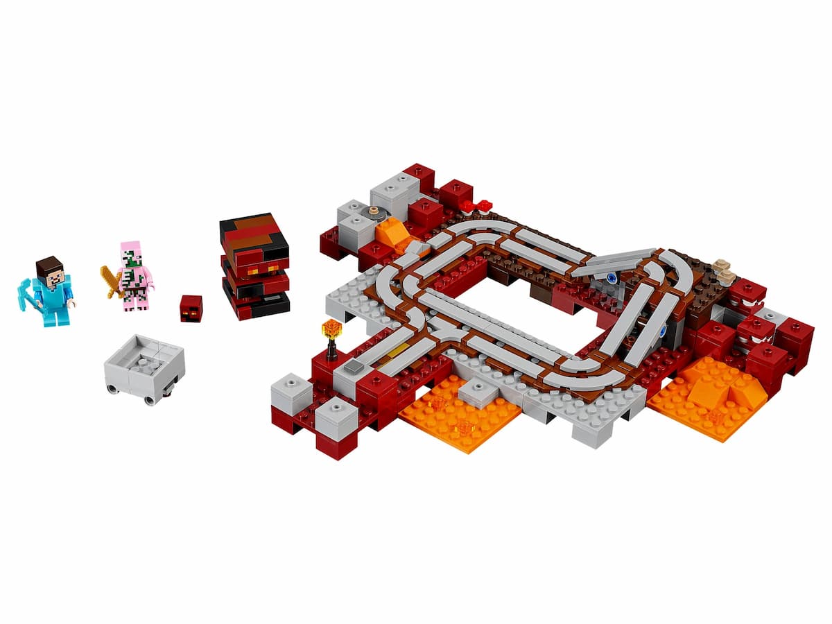 The Nether Railway LEGO set (#21130-1)