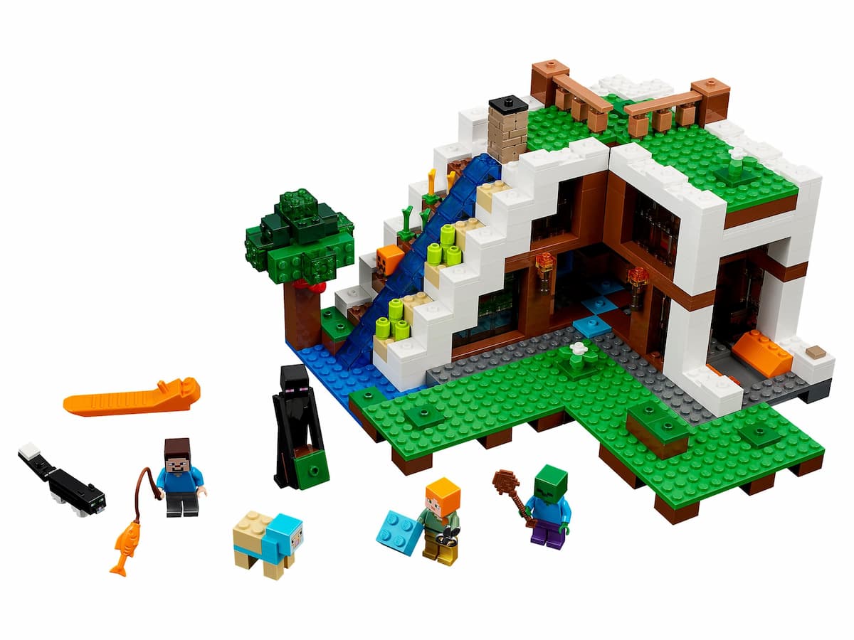 The Waterfall Base LEGO set (#21134-1)