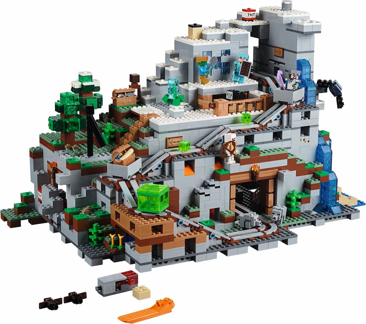 The Mountain Cave LEGO set (#21137-1)