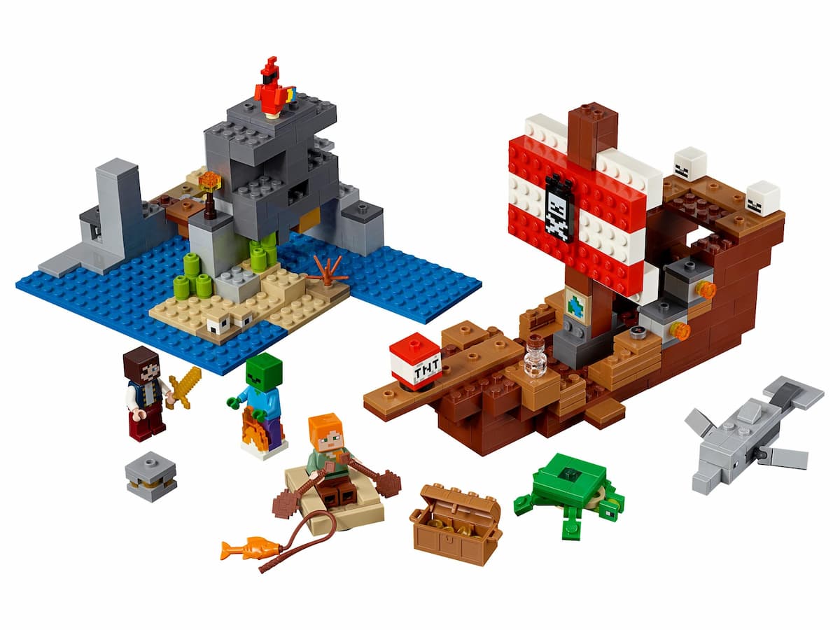 The Pirate Ship Adventure LEGO set (#21152-1)