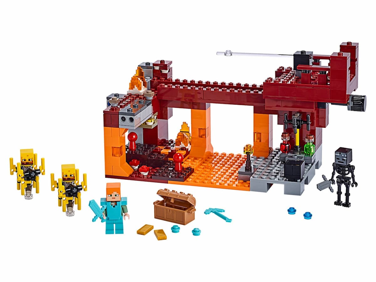 The Blaze Bridge LEGO set (#21154-1)