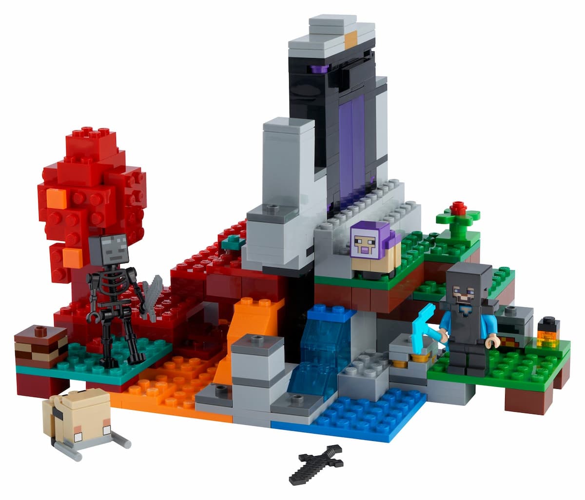 The Ruined Portal LEGO set (#21172-1)