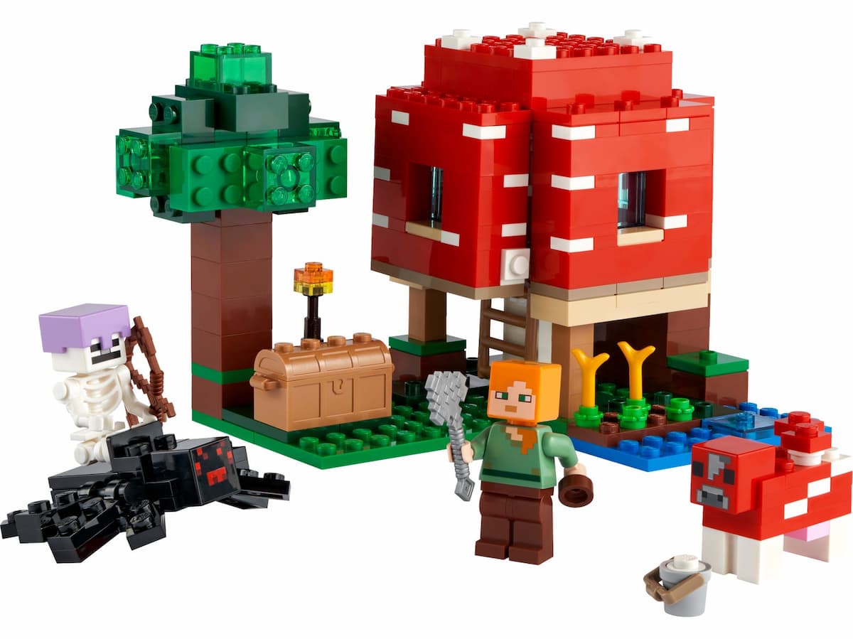 The Mushroom House LEGO set (#21179-1)