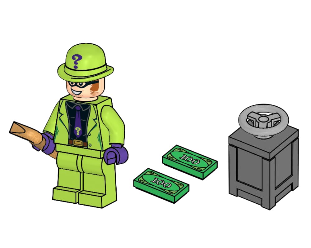 The Riddler LEGO set (#212009-1)