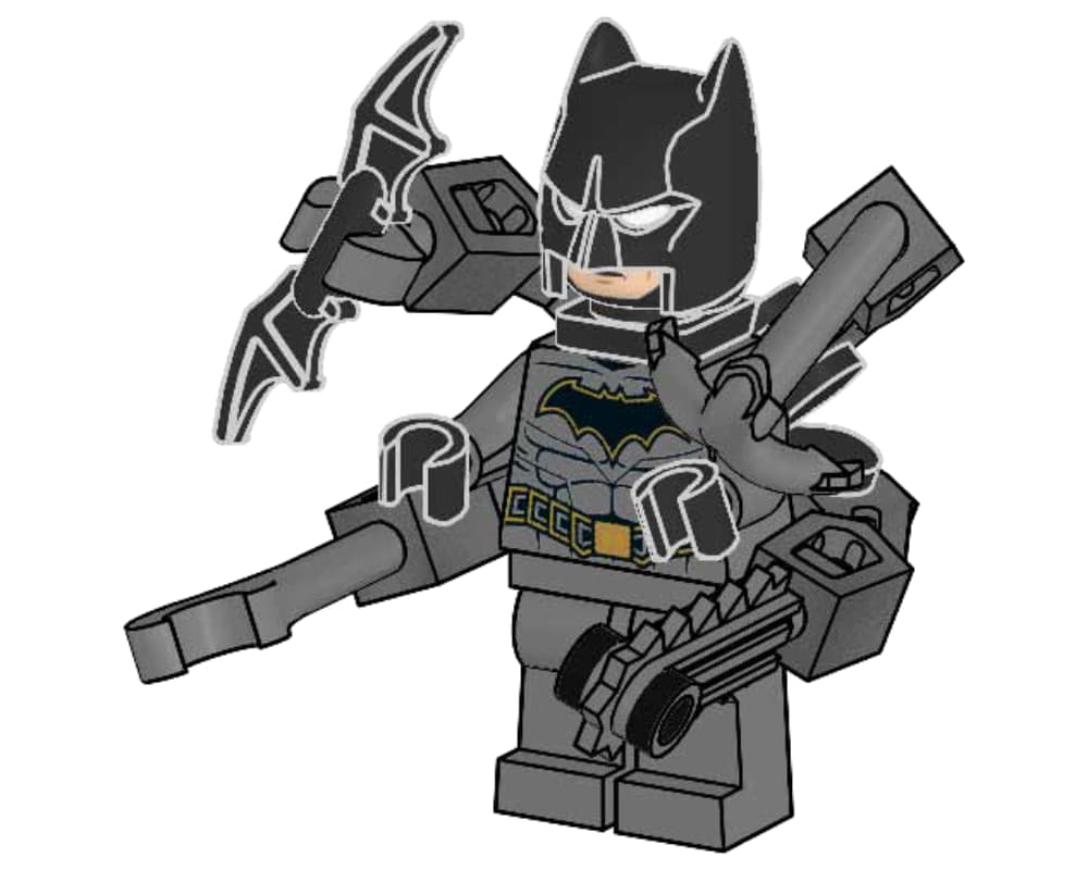 Batman - Mechanical Arms Backpack LEGO set (#212010-1)