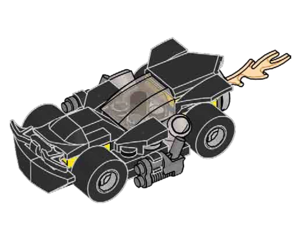 Batmobile LEGO set (#212219-1)