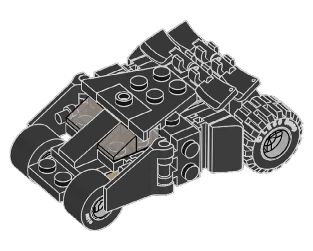 Batmobile Tumbler LEGO set (#212328-1)