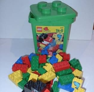 Green Bucket LEGO set (#2124-1)