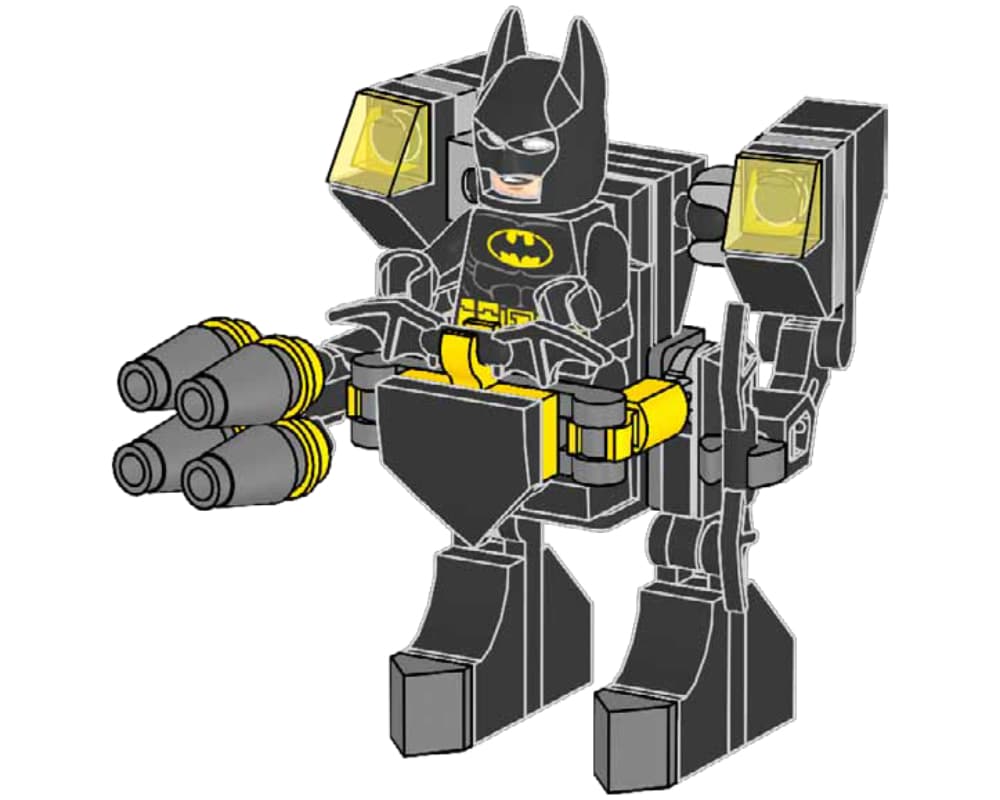 Batman and Mega Mech LEGO set (#212401-1)