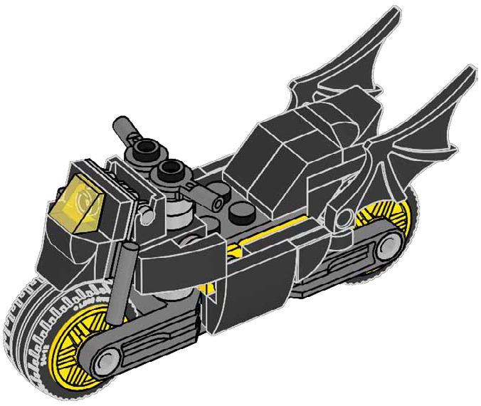 Batcycle LEGO set (#212404-1)