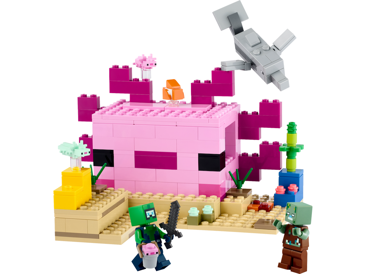 The Axolotl House LEGO set (#21247-1)