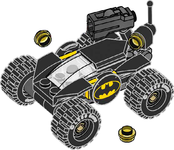 Off-road Batmobile LEGO set (#212501-1)