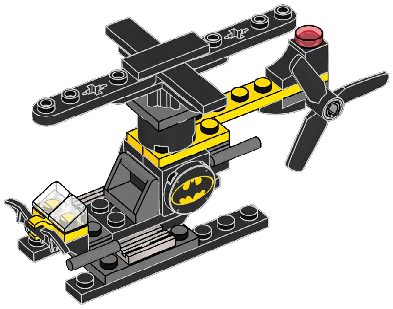 Batcopter LEGO set (#212502-1)