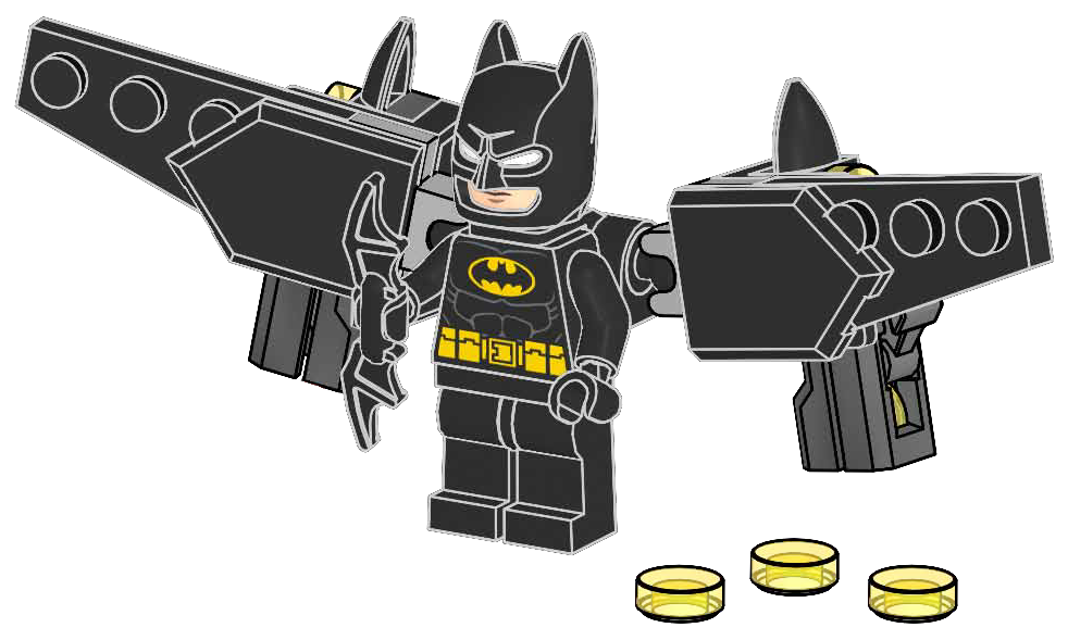 Batman with Wings LEGO set (#212503-1)