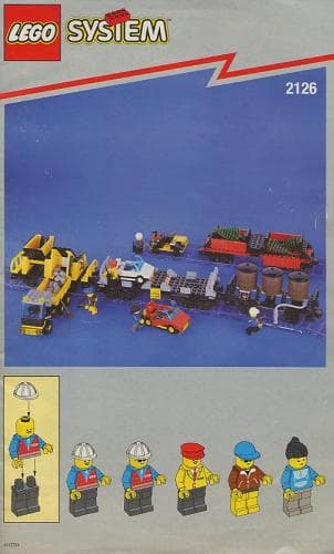 Train Cars LEGO set (#2126-1)