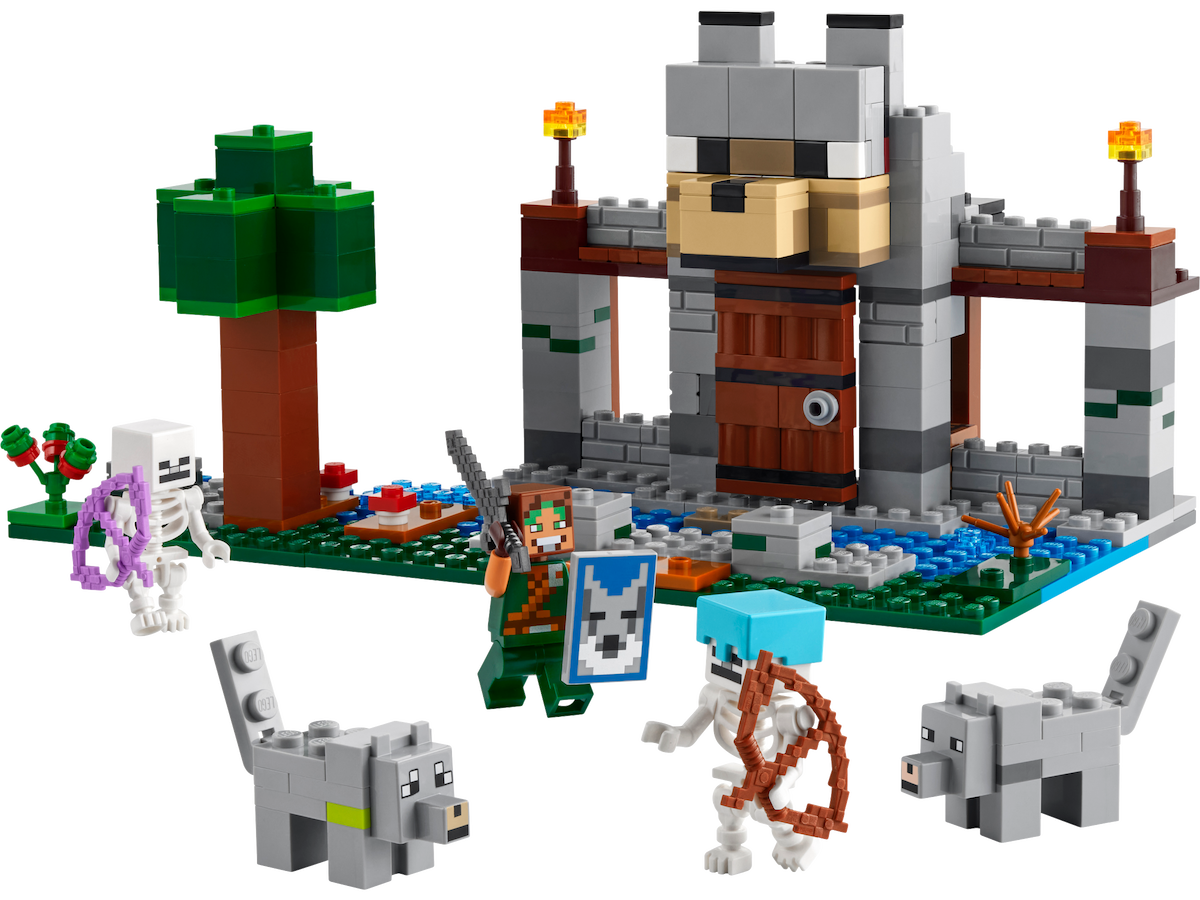 The Wolf Stronghold LEGO set (#21261-1)