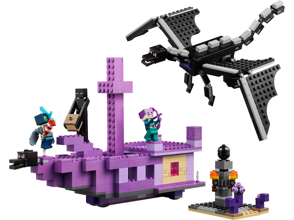 The Ender Dragon and End Ship LEGO set (#21264-1)