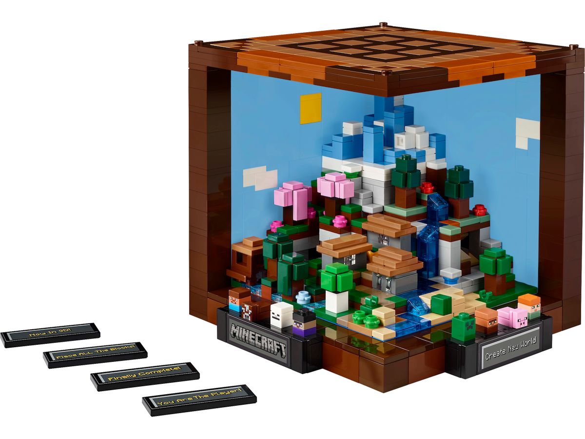 The Crafting Table LEGO set (#21265-1)