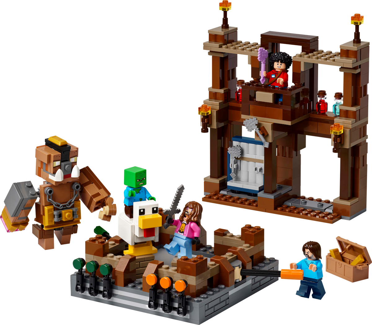 Woodland Mansion Fighting Ring LEGO set (#21272-1)