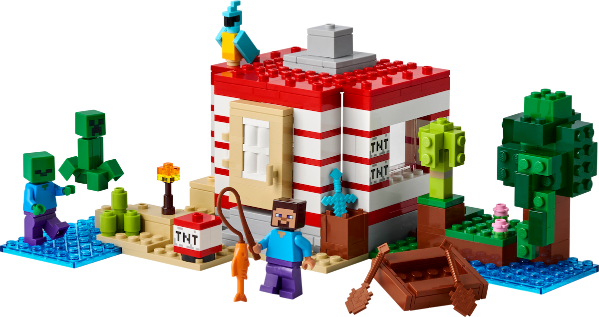 The TNT Jungle House LEGO set (#21275-1)