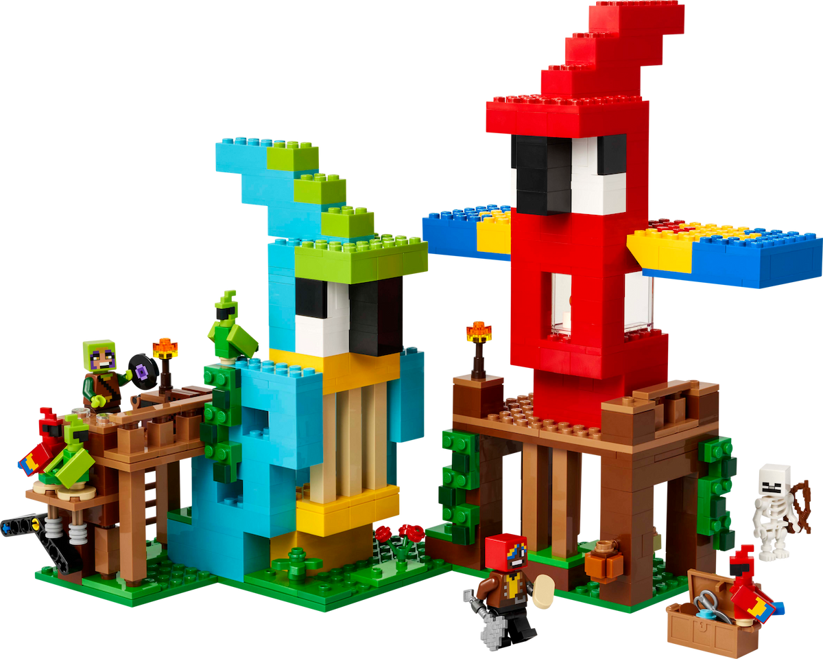 The Parrot Houses LEGO set (#21282-1)