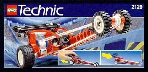 Blast-Off Dragster LEGO set (#2129-1, 1997)