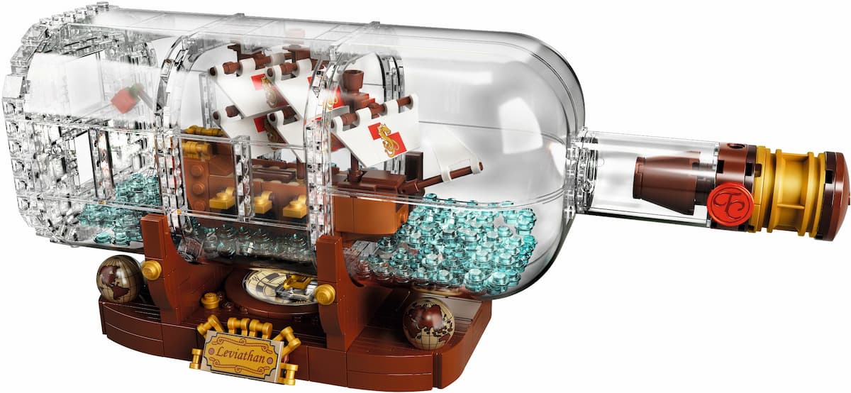 Ship in a Bottle LEGO set (#21313-1, 2018)