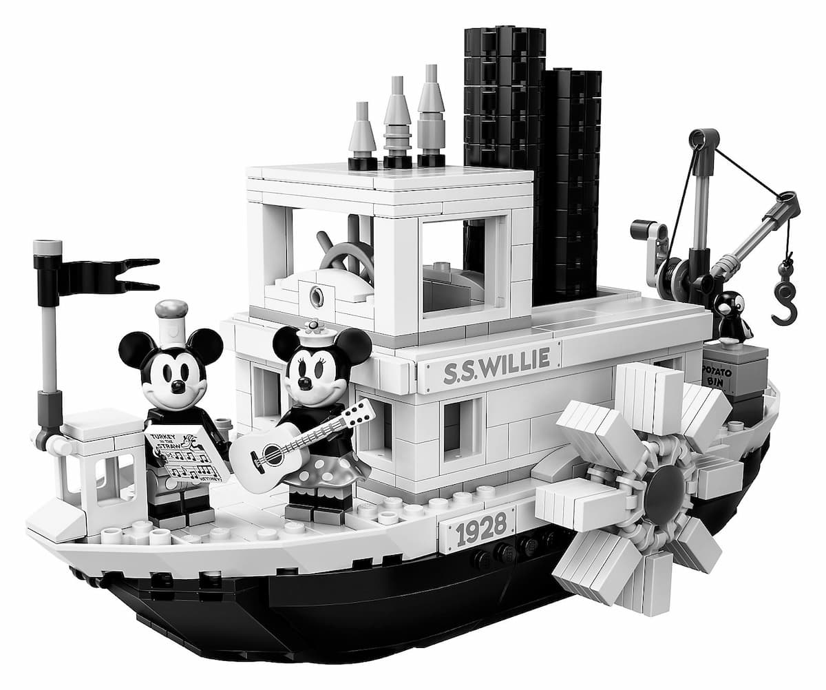 Steamboat Willie LEGO set (#21317-1)