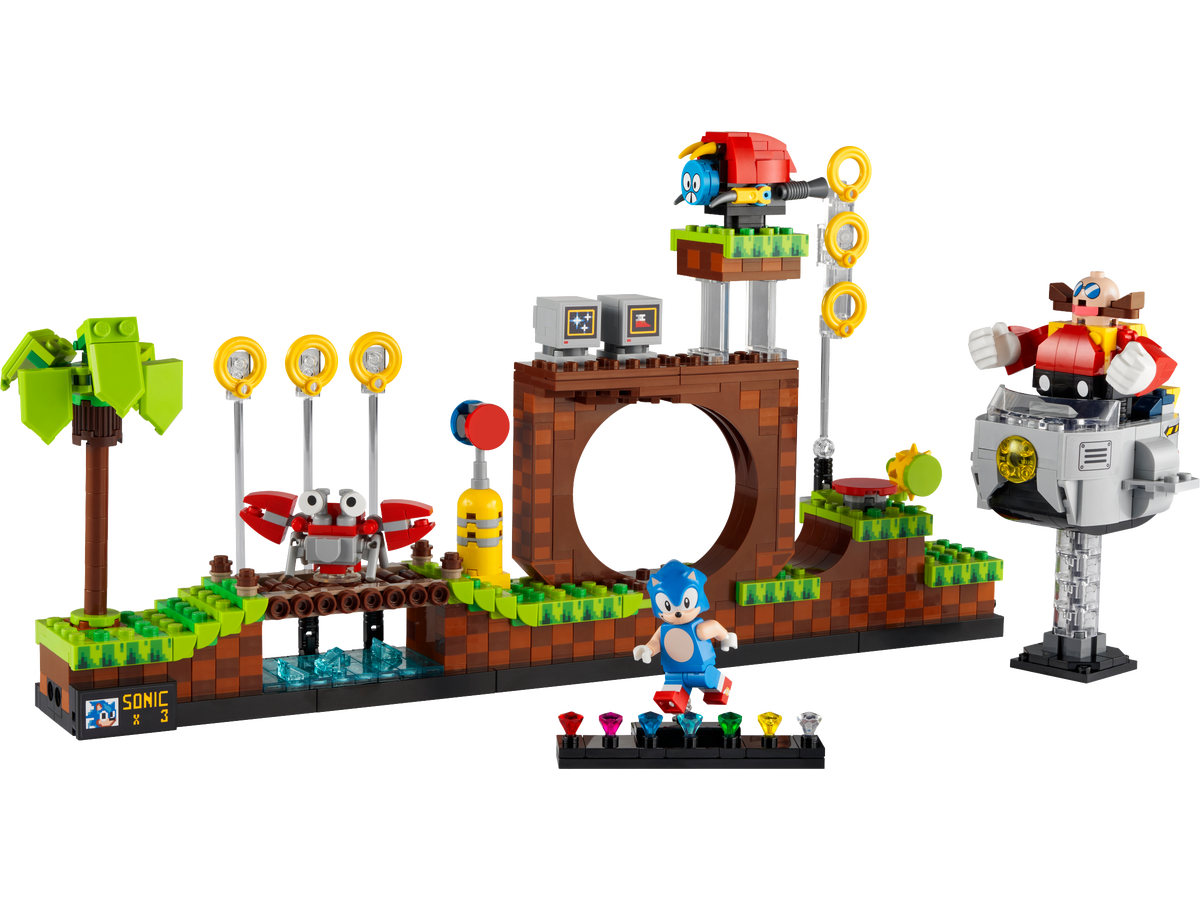 Sonic the Hedgehog – Green Hill Zone LEGO set (#21331-1, 2022)