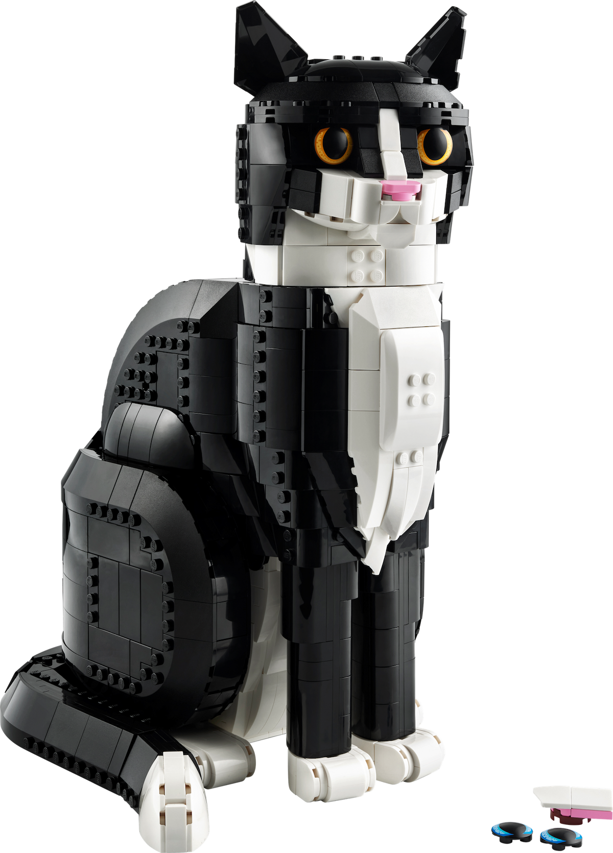 Tuxedo Cat LEGO set (#21349-1, 2024)