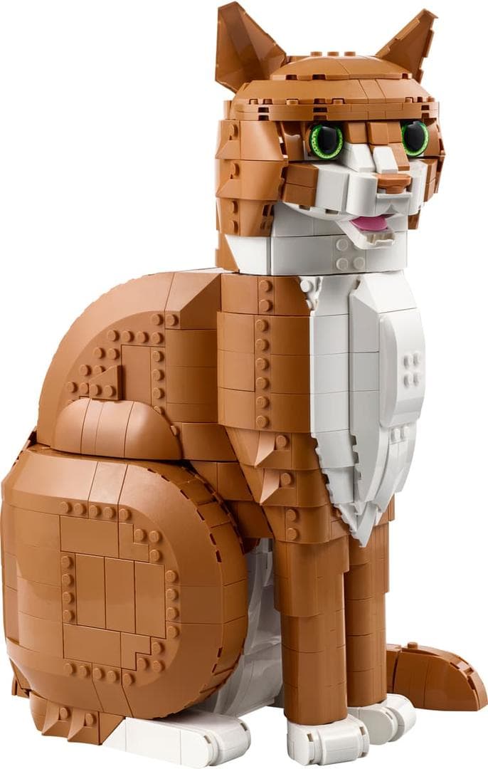 Orange Cat LEGO set (#21376-1)