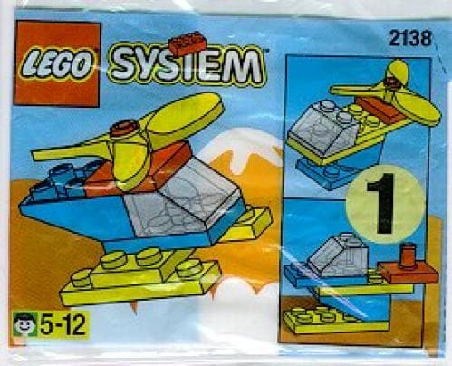 Helicopter LEGO set (#2138-1)