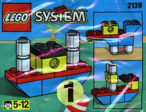 Steam Liner LEGO set (#2139-1)