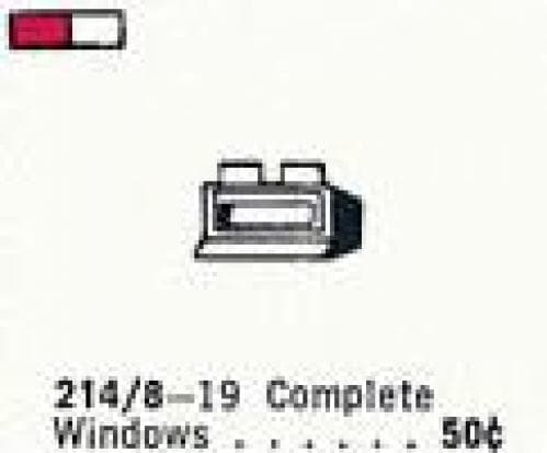 1 x 2 x 1 Window Frame LEGO set (#214.8-1)