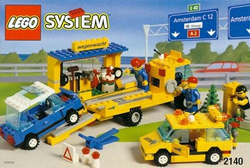 ANWB Roadside Assistance Crew LEGO set (#2140-1)