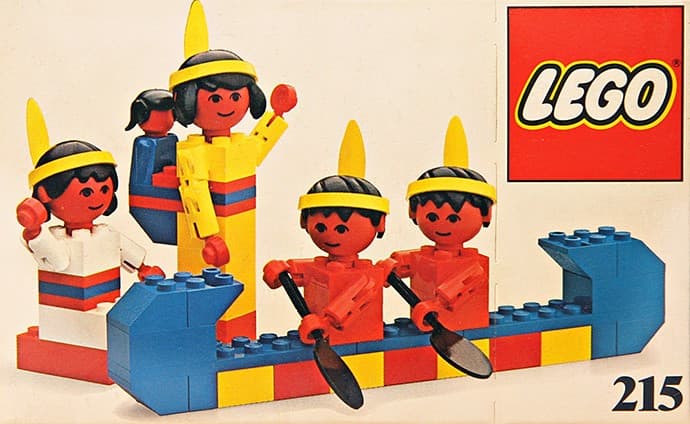Red Indians LEGO set (#215-1)