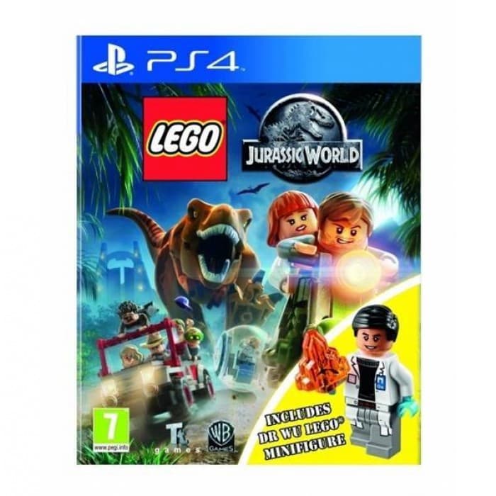 Jurassic World with Dr. Wu Minifigure - PS4 LEGO set (#2191722-1)