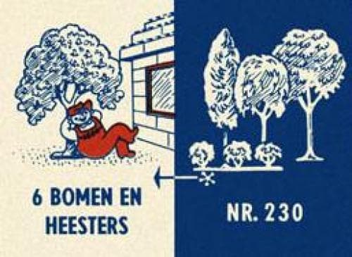 Six Trees and Bushes LEGO set (#230-2)