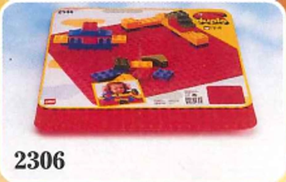 Large Building Plate LEGO set (#2306-1, 1991)