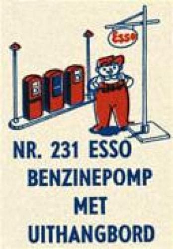 Esso Pumps/Sign LEGO set (#231-2)