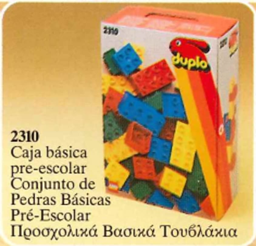 Supplementary Bricks LEGO set (#2310-1, 1987)