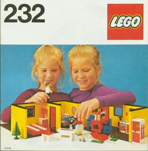 Bungalow LEGO set (#232-1)