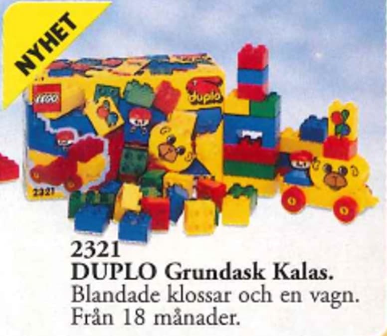 Happy Birthday Building Set LEGO set (#2321-1, 1996)