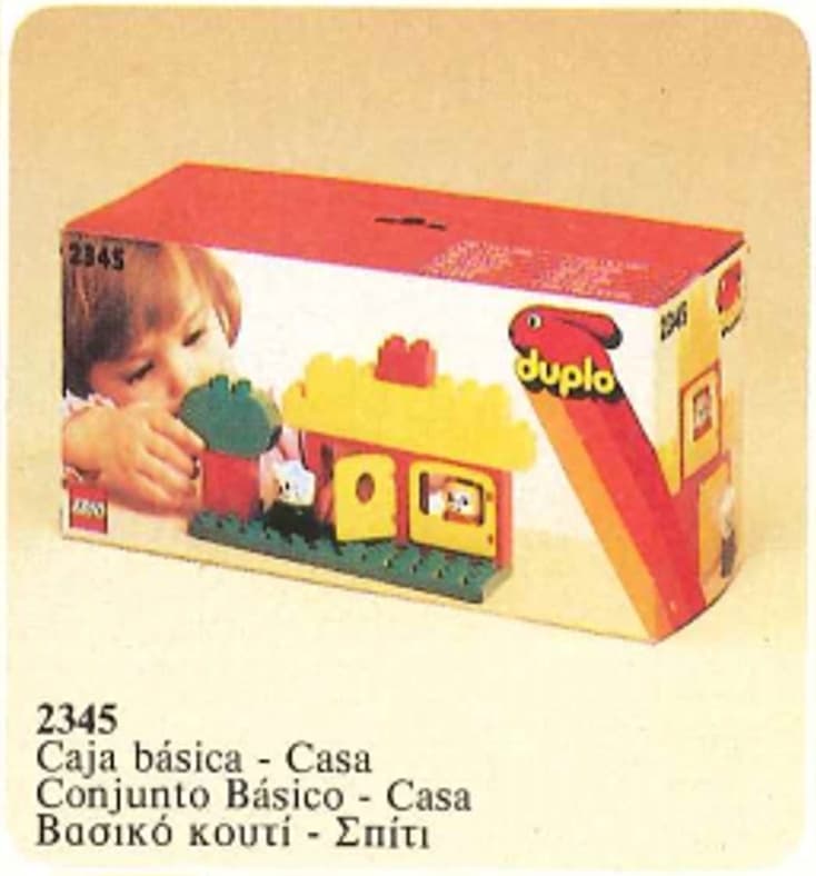 Basic Set (House) LEGO set (#2345-1, 1984)
