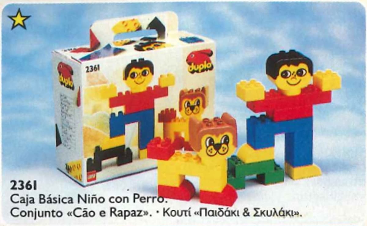 Matt and Mutt Building Set LEGO set (#2361-1, 1991)