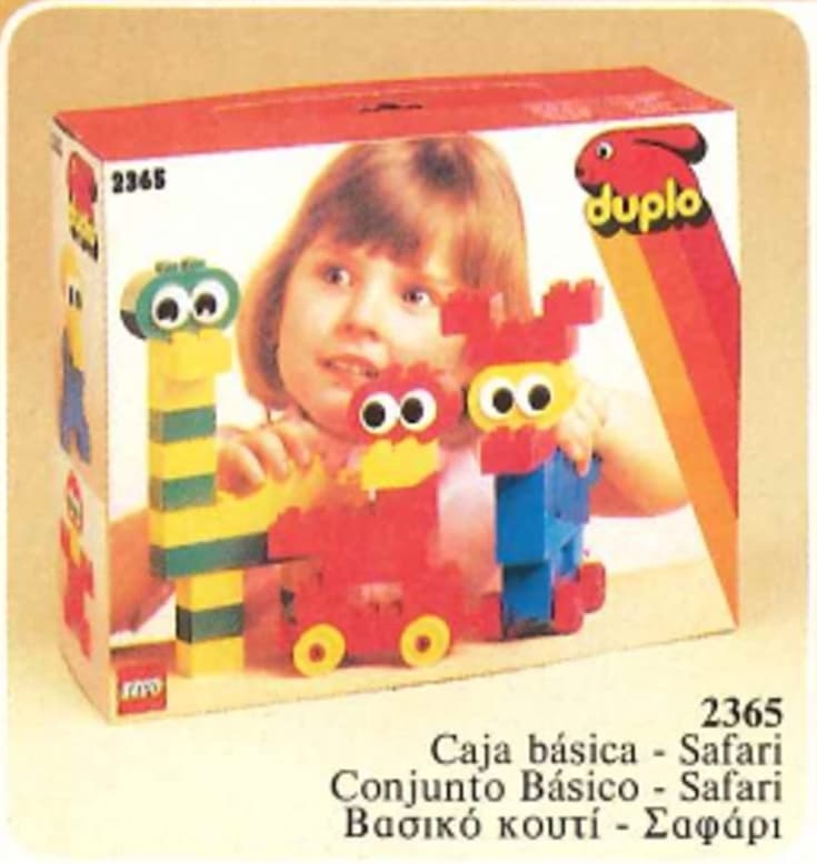 Basic Set (Safari) LEGO set (#2365-1, 1983)