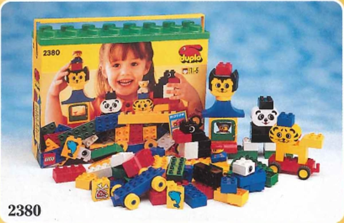 Panda's Building Bonanza LEGO set (#2380-1)