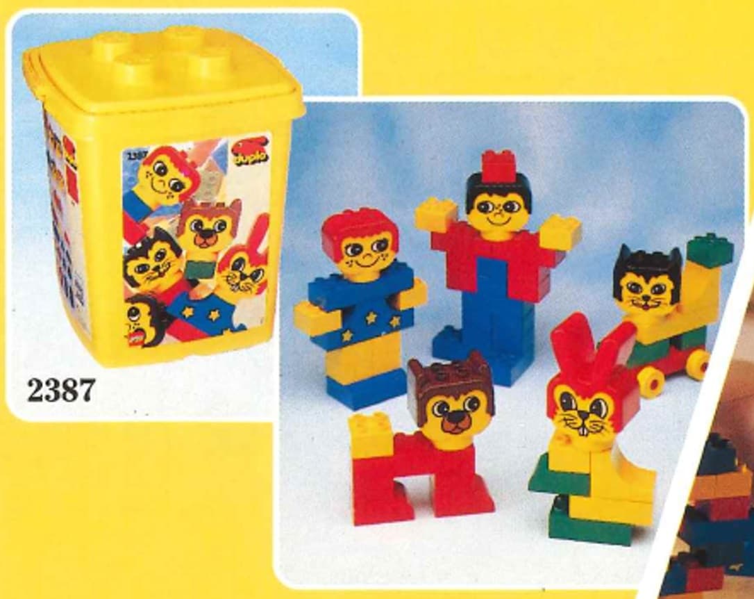 Playtime Bucket LEGO set (#2387-1)